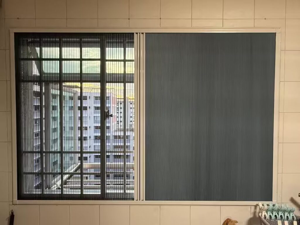 2-in-1 Meshblind installed in a Singapore home