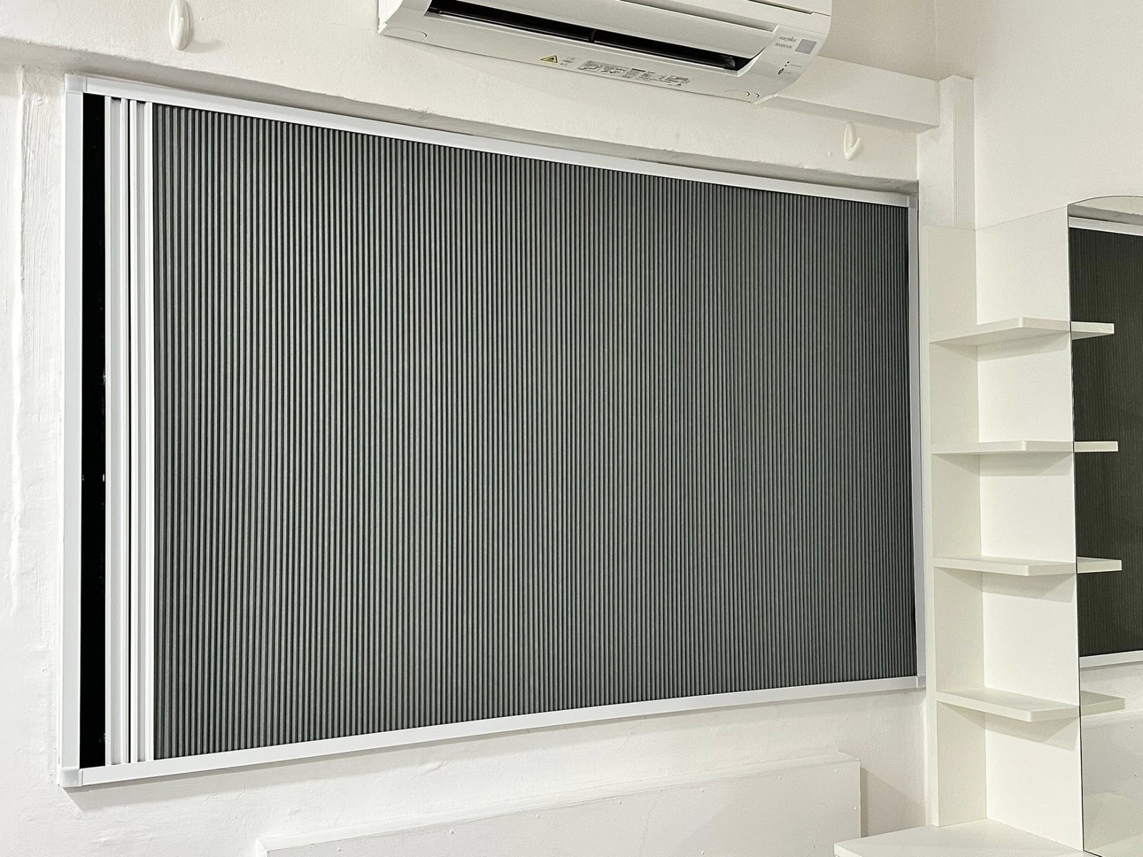 2-in-1 Meshblind installed in a real Singapore home