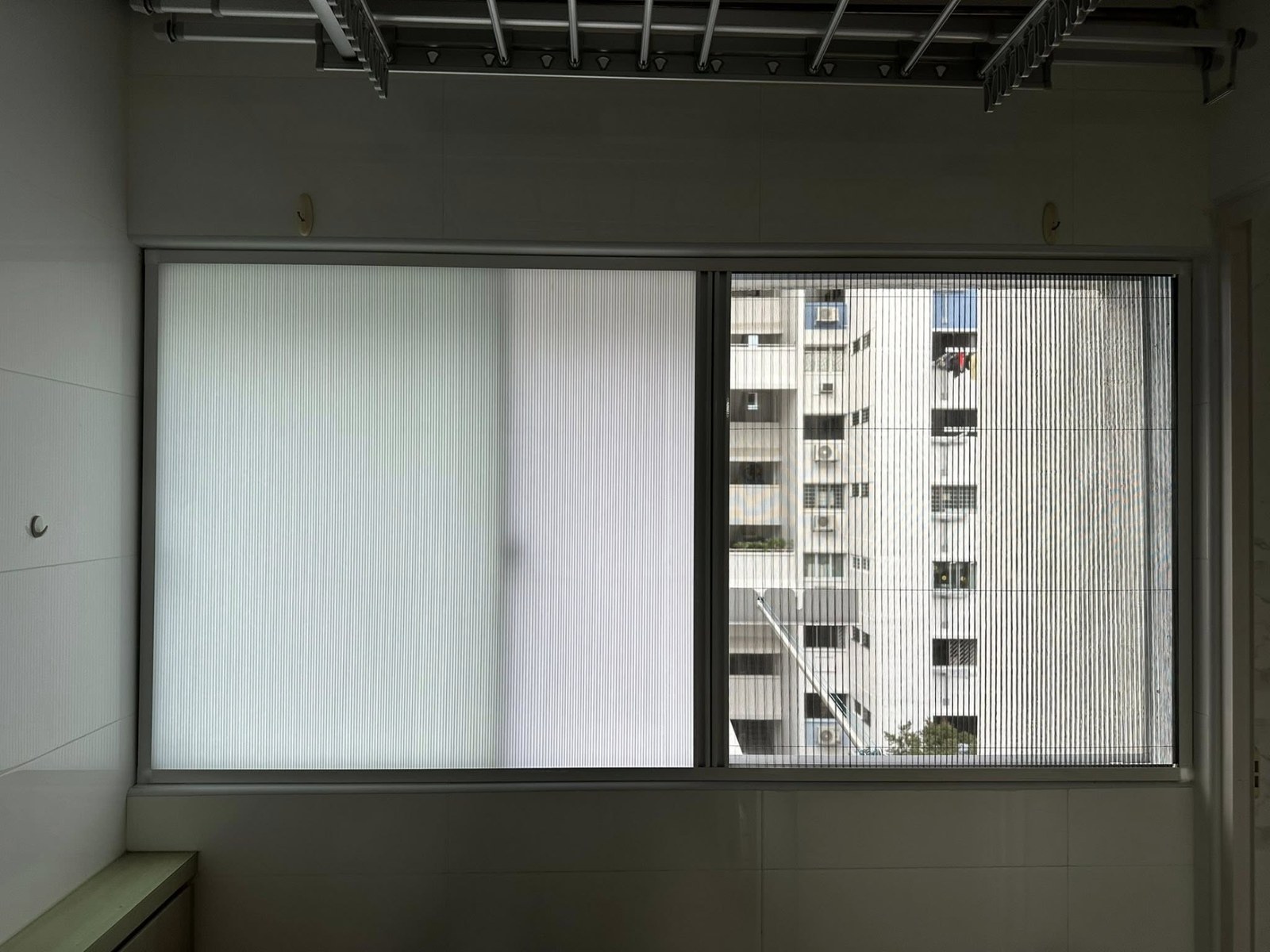 2-in-1 Meshblind installed in a real Singapore home