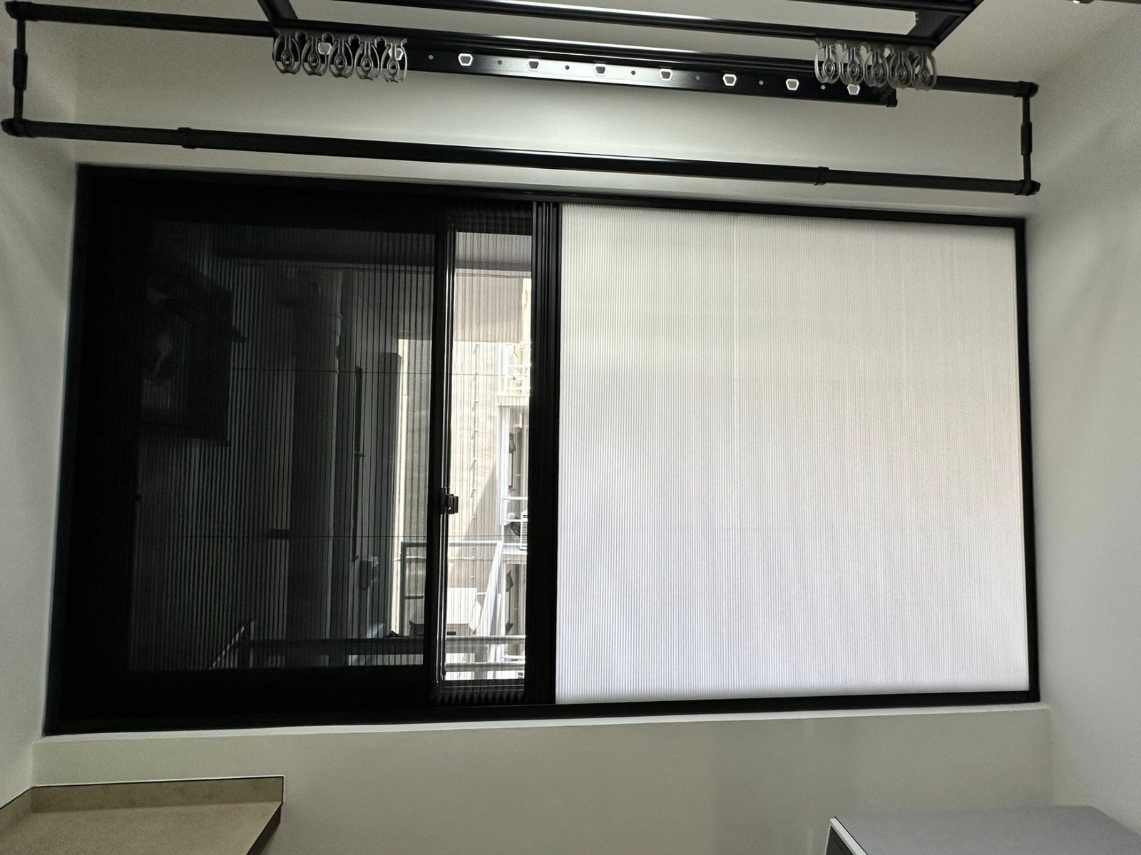 2-in-1 Meshblind installed in a real Singapore home