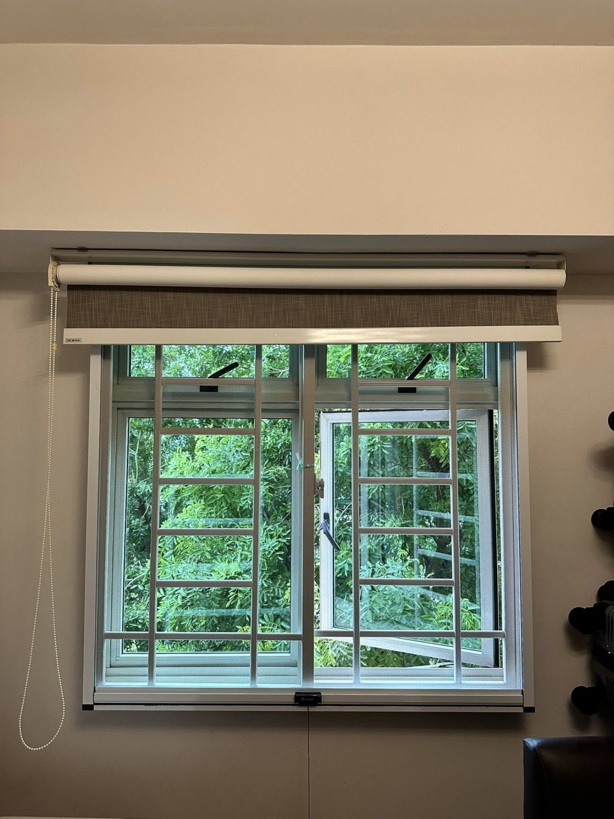 Retractable Insect Mesh installed in a real Singapore home