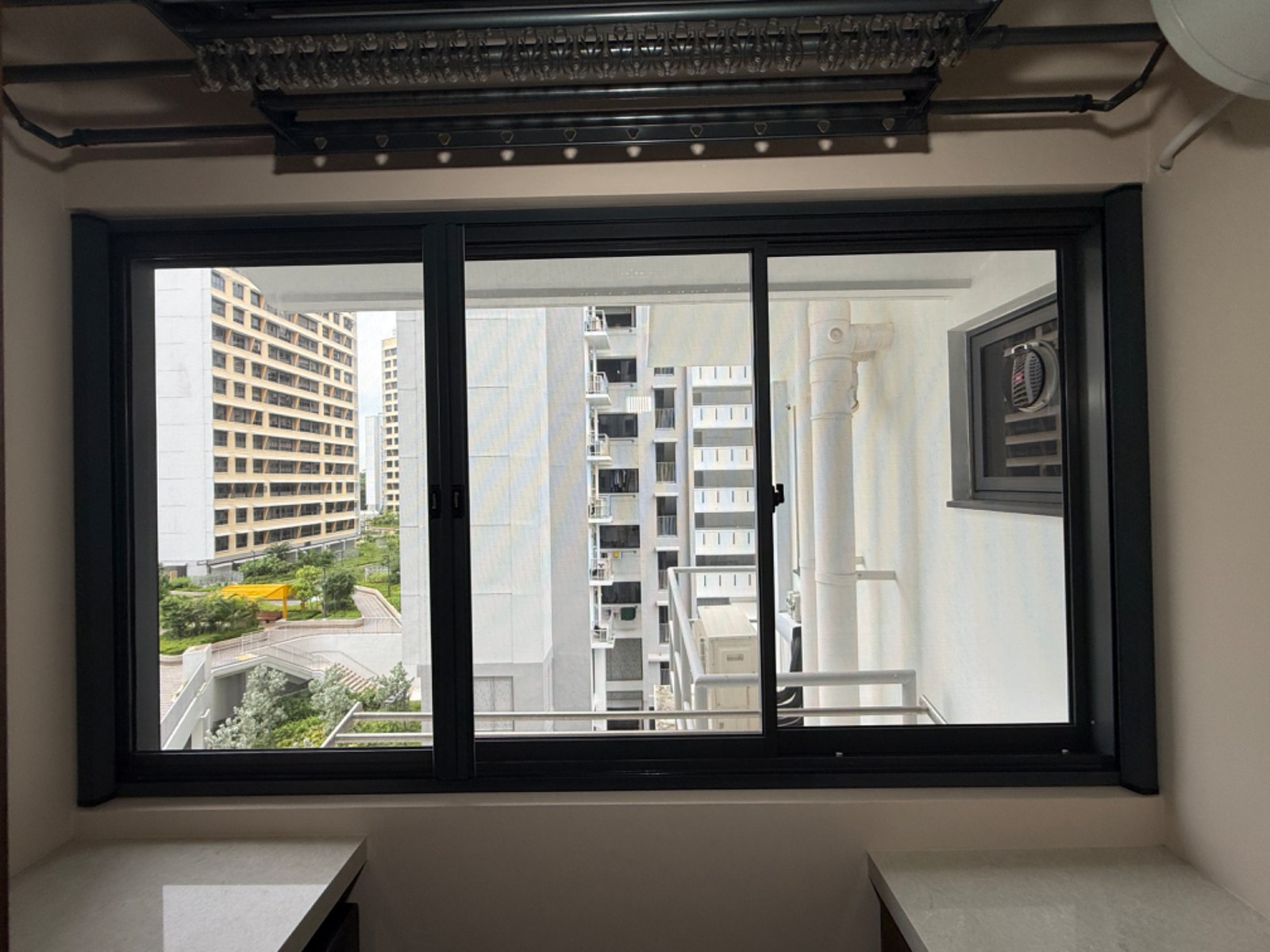 Retractable Insect Mesh installed in a real Singapore home