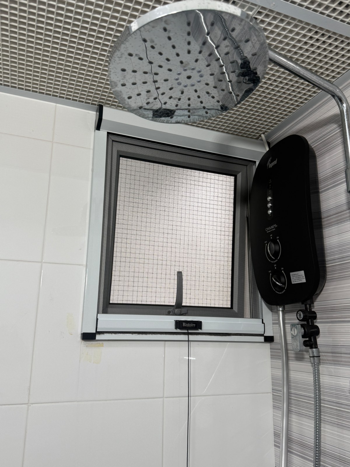 Retractable Insect Mesh installed in a real Singapore home