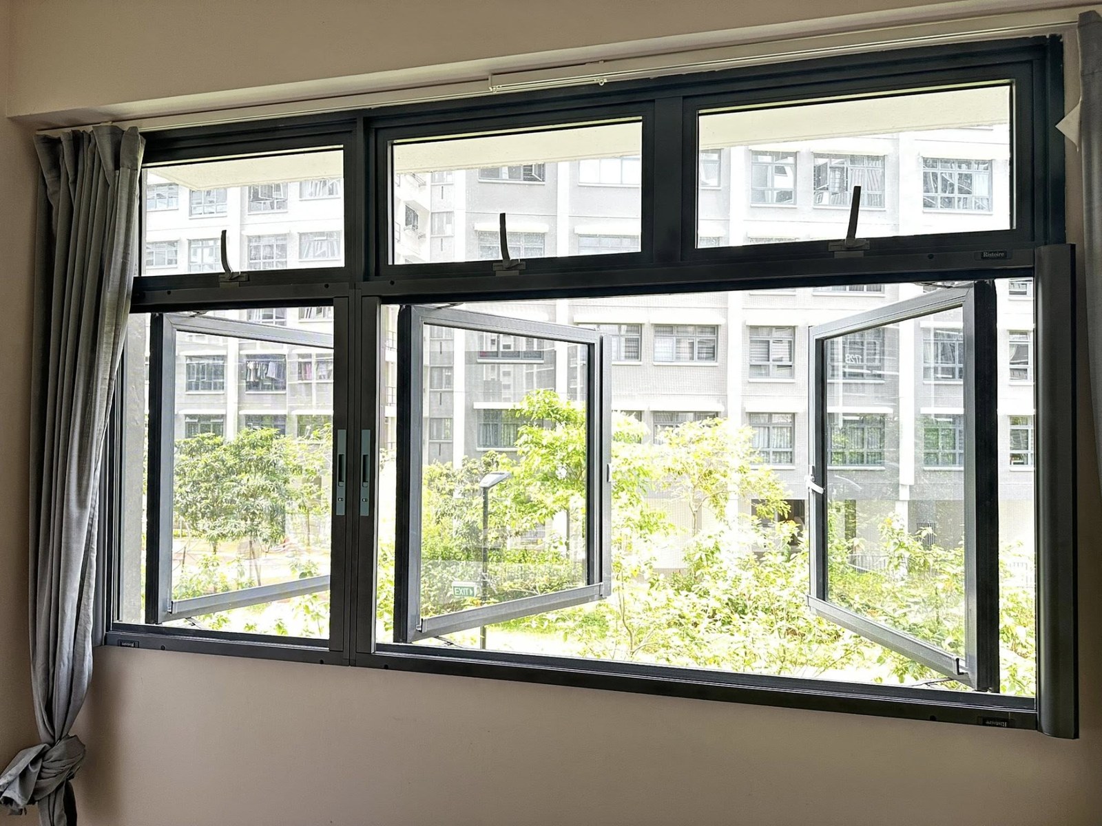 Retractable Pet-Friendly Mesh installed in a real Singapore home