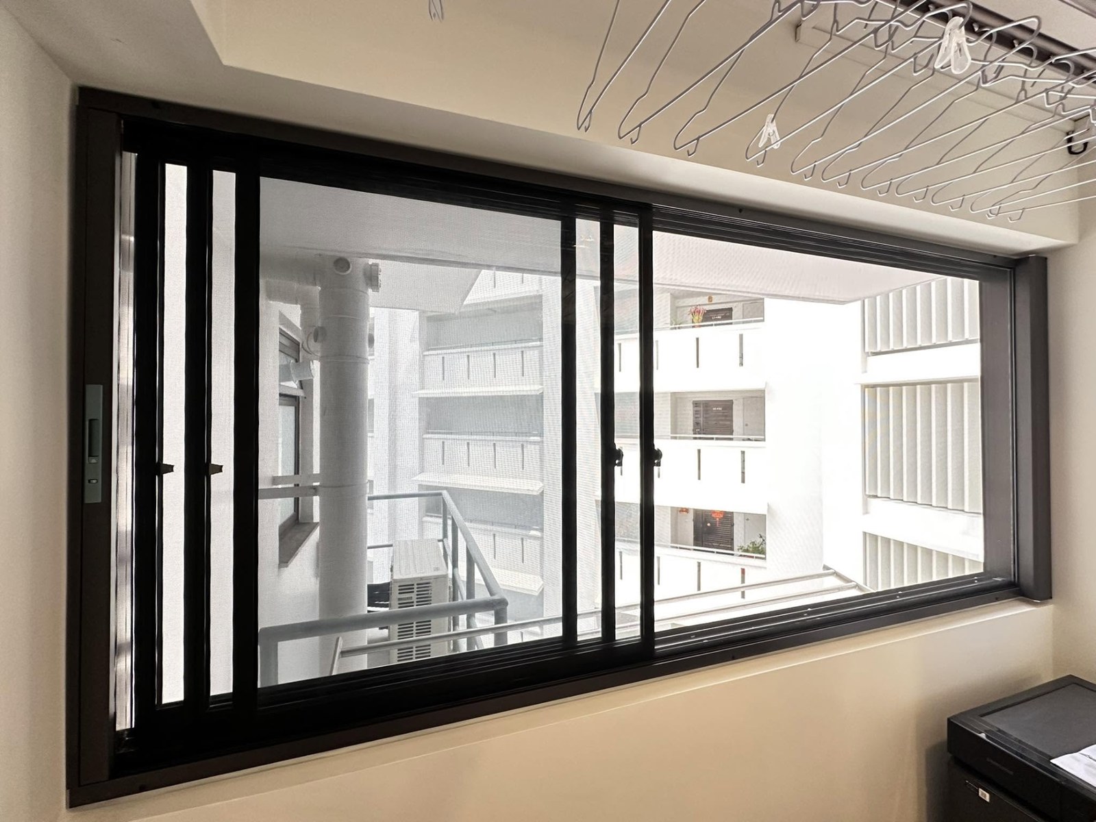 Retractable Pet-Friendly Mesh installed in a real Singapore home