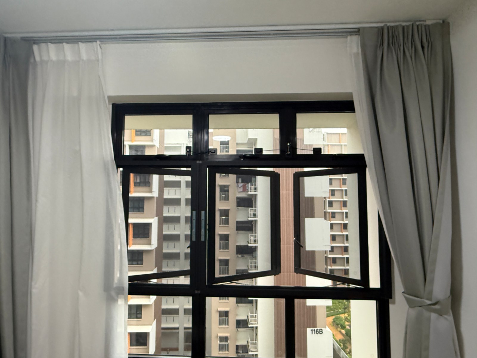 Retractable Pet-Friendly Mesh installed in a real Singapore home