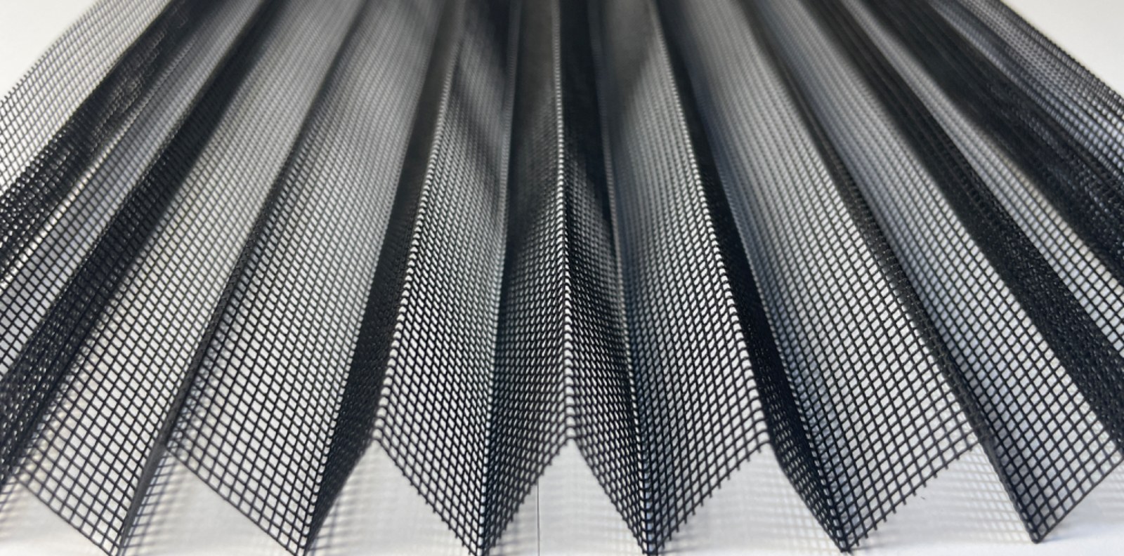 2-in-1 Meshblind with the mesh in use for airflow
